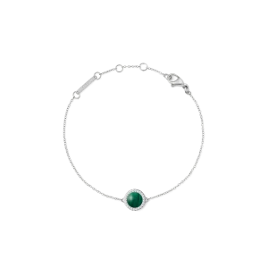 Audrey Armband Malachite Silver