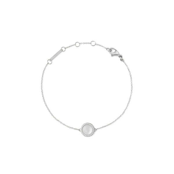 Audrey Armband Mother of Pearl Silver