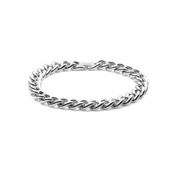 Chunky Chain Armband Silver
