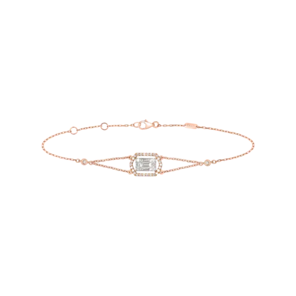 Djula Eclat Big Diamond Adjustable Armband in 18K Gold