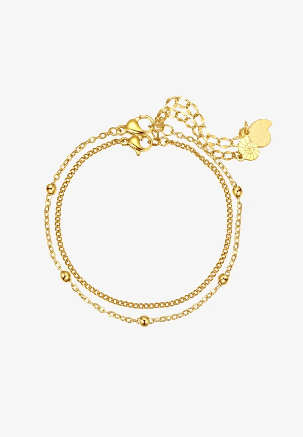 Hey Happiness DELICATE SET Armband goldfarben
