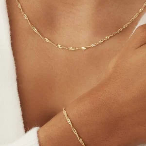Isabel Bernard Armband coloured gold