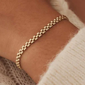 Isabel Bernard Armband gold coloured1