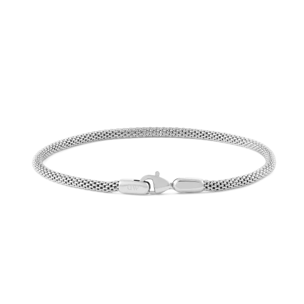 Tide Mesh Bracelet Sterling 2.8
