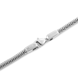 Tide Mesh Bracelet Sterling 2.8